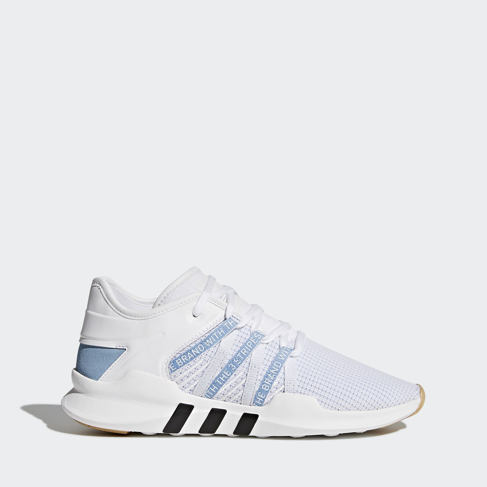 Adidas Eqt Adv Racing - Originals γυναικεια - Ασπρα/Γκρι Μπλε/Μαυρα,Μέγεθος: EU 36 – 54 2/3 (199XTMU